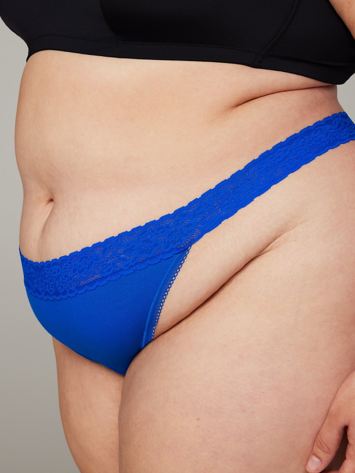 Elevate Your Style with Plus Scalloped Trim Panty