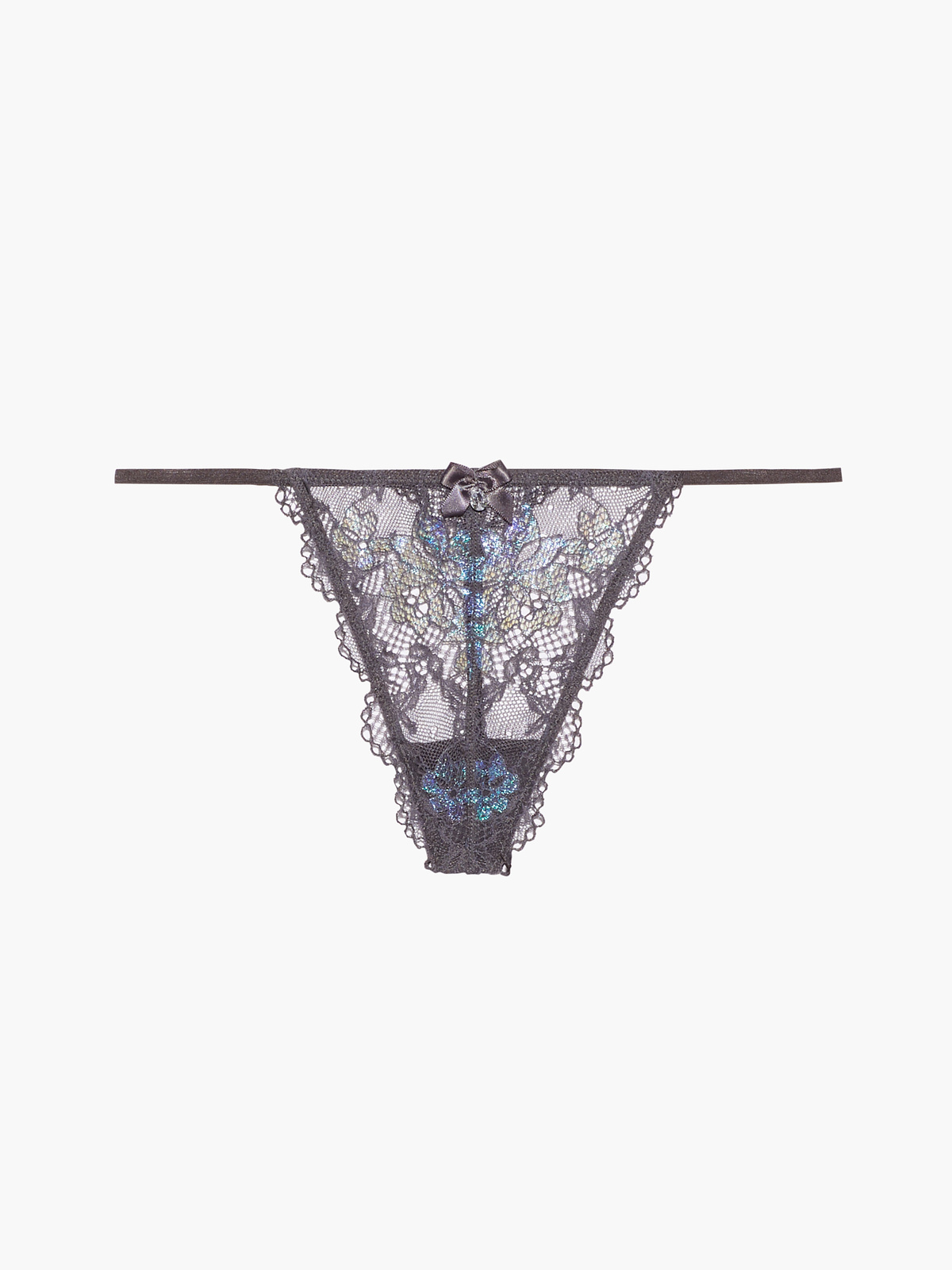 Living in the Clouds Iridescent Lace G-String