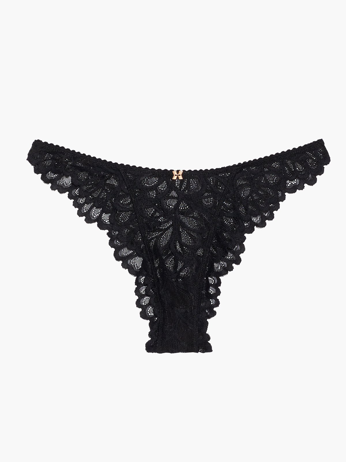 Tasha High Leg Lace Brazilian Knickers