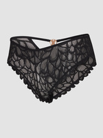 Savage Not Sorry Unlined Lace Balconette Bra in Black | SAVAGE X FENTY