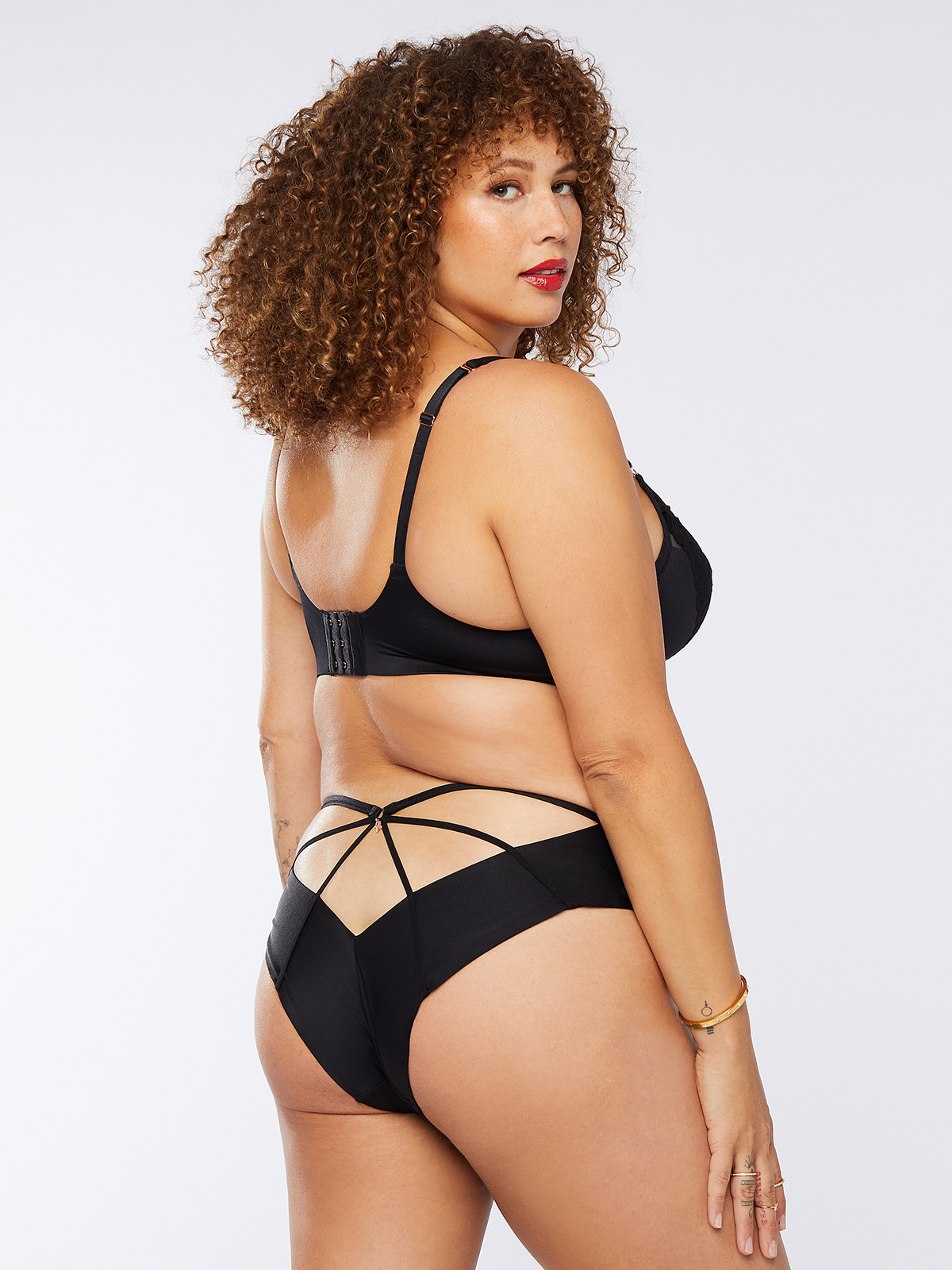 Savage Not Sorry Open Back Strappy Brazilian