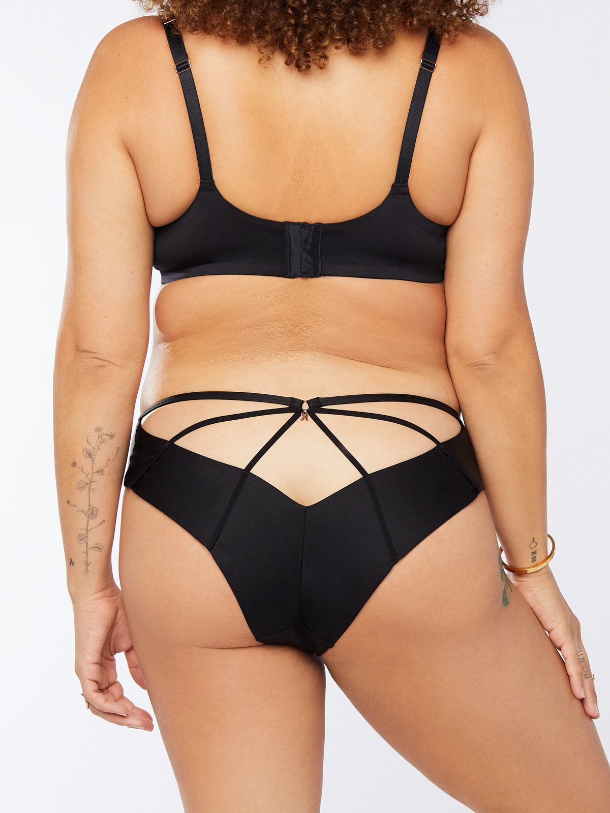 Savage Not Sorry Open Back Strappy Brazilian
