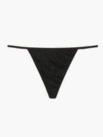 Snazzyway Black Transparent Thong Online at