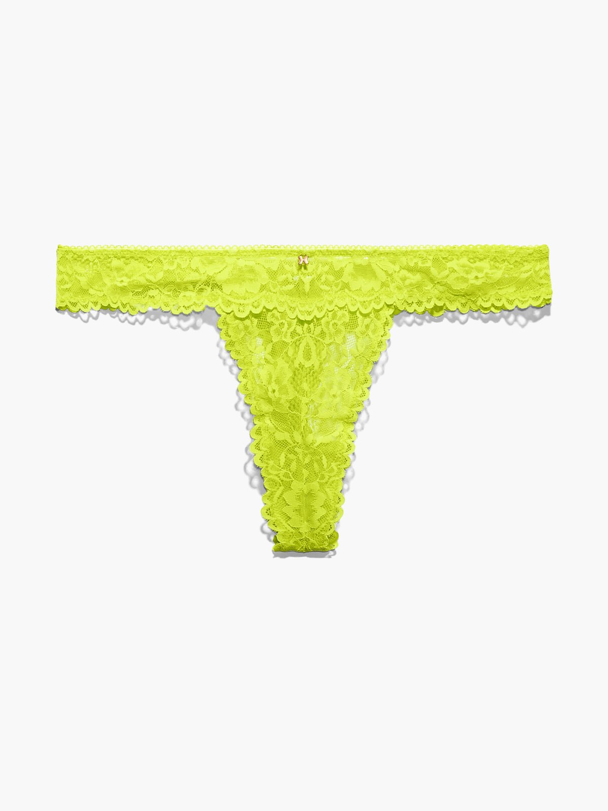 Floral Lace Thong in Green | SAVAGE X FENTY Germany