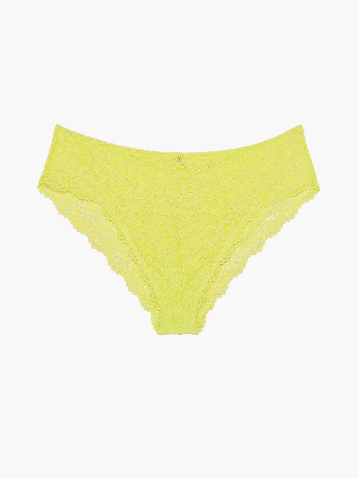 Floral Lace Cheeky Panty in Yellow | SAVAGE X FENTY