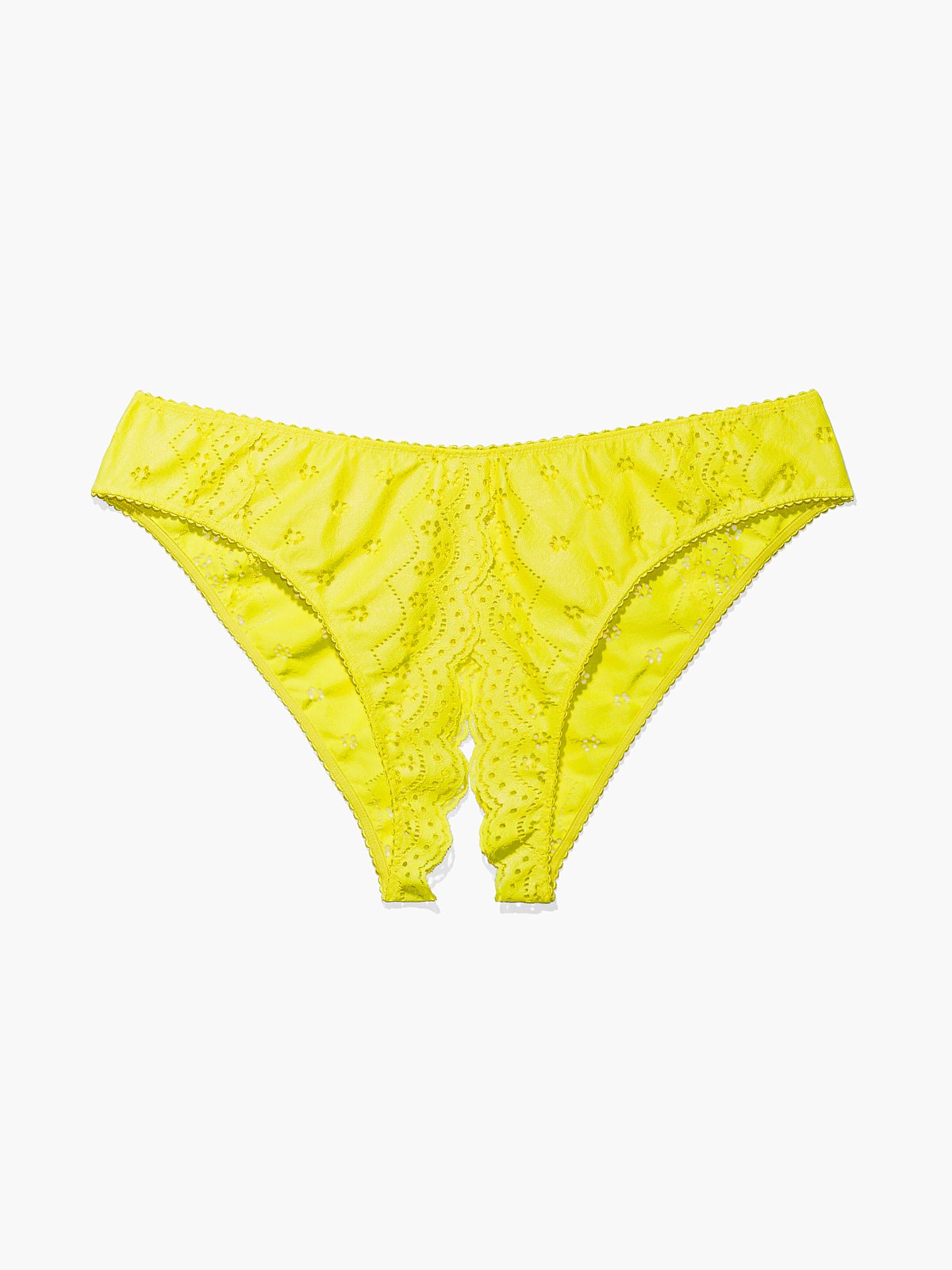 Women's Seamless Cheeky Underwear - Colsie™ Yellow M