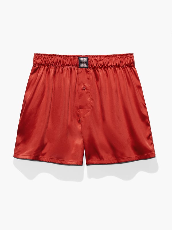 Go to the circuit cute Tranquility Savage X Satin Boxers in Red | SAVAGE X FENTY