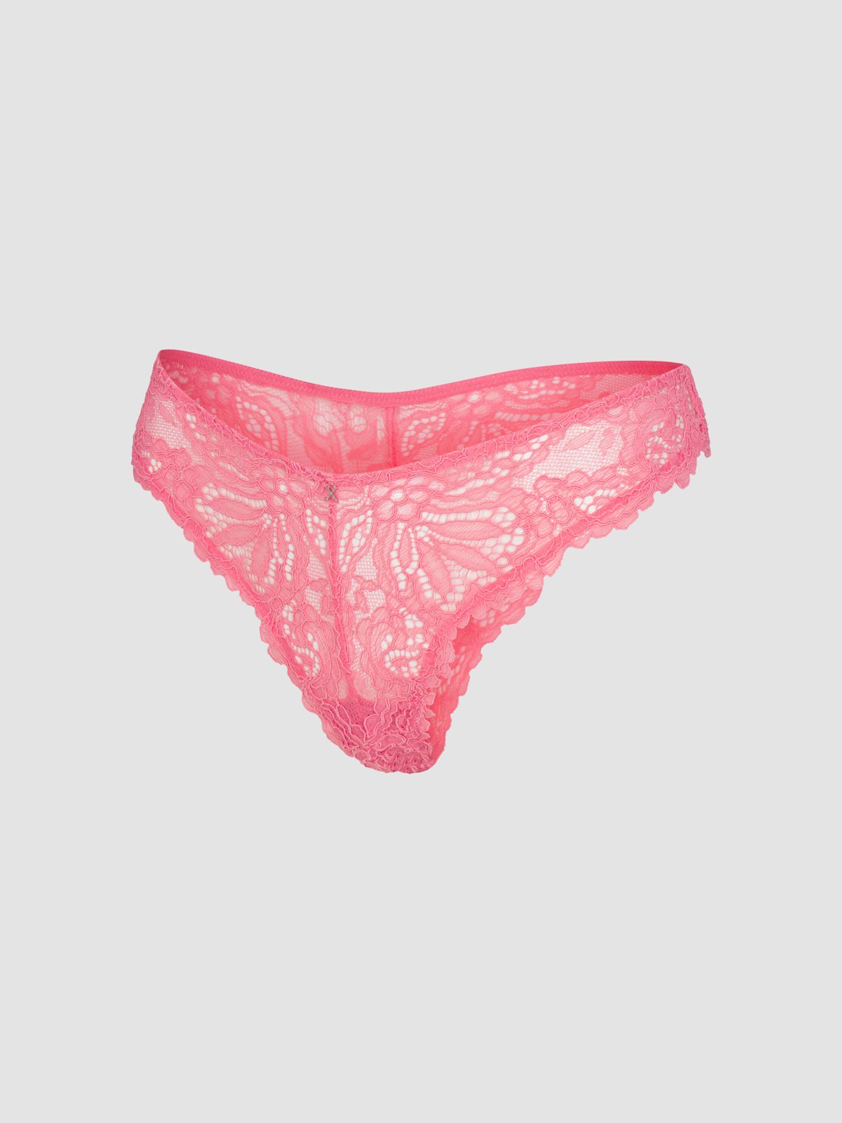 Romantic Corded Lace Brazilian Panty