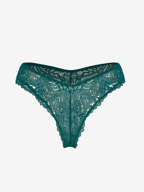 Romantic Corded Lace Brazilian Panty