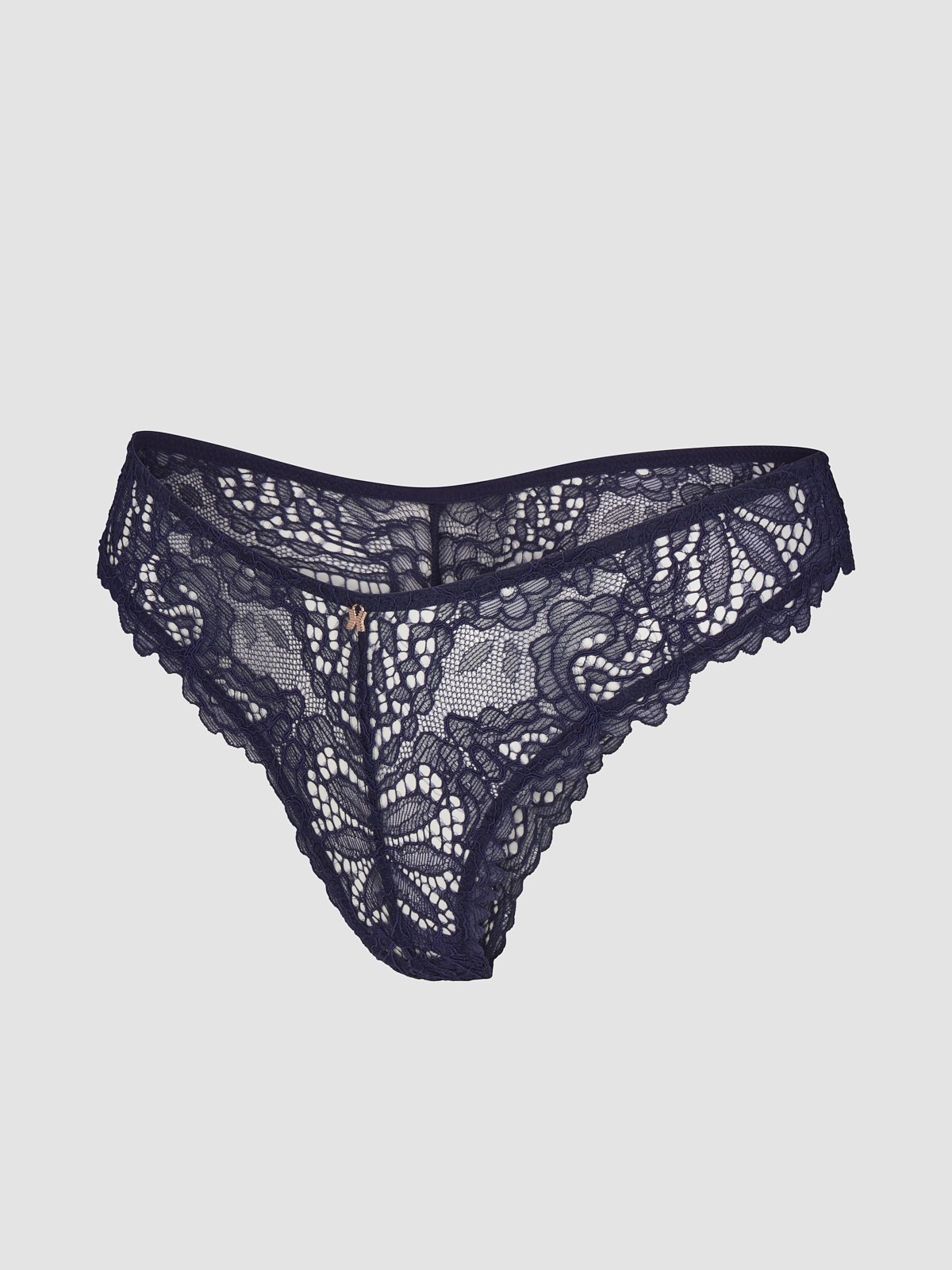 Romantic Corded Lace Brazilian Knickers