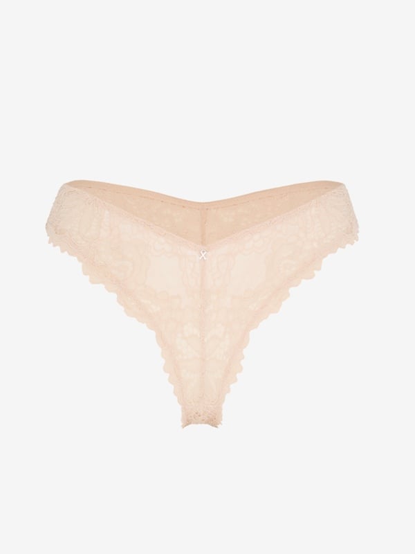 Romantic Corded Lace Brazilian Panty