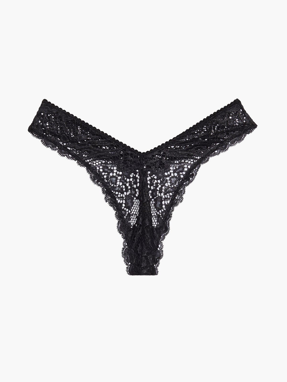 Deco Glass Lace Thong Panty