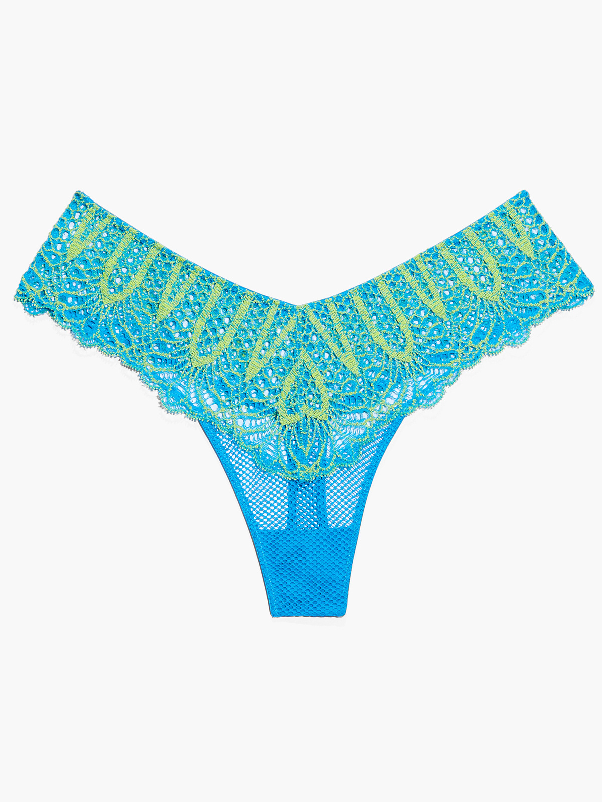 Stranded In Lace Crochet Thong