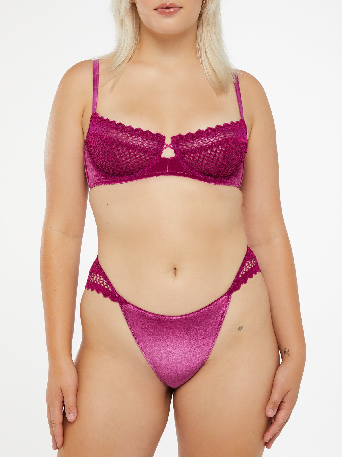 Link Up Lace Cheeky Panty