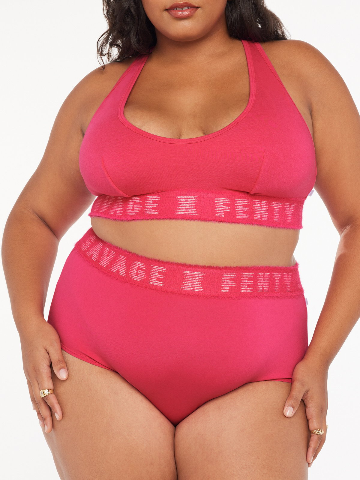 CLF Forever Savage Cheeky Booty Short in Pink