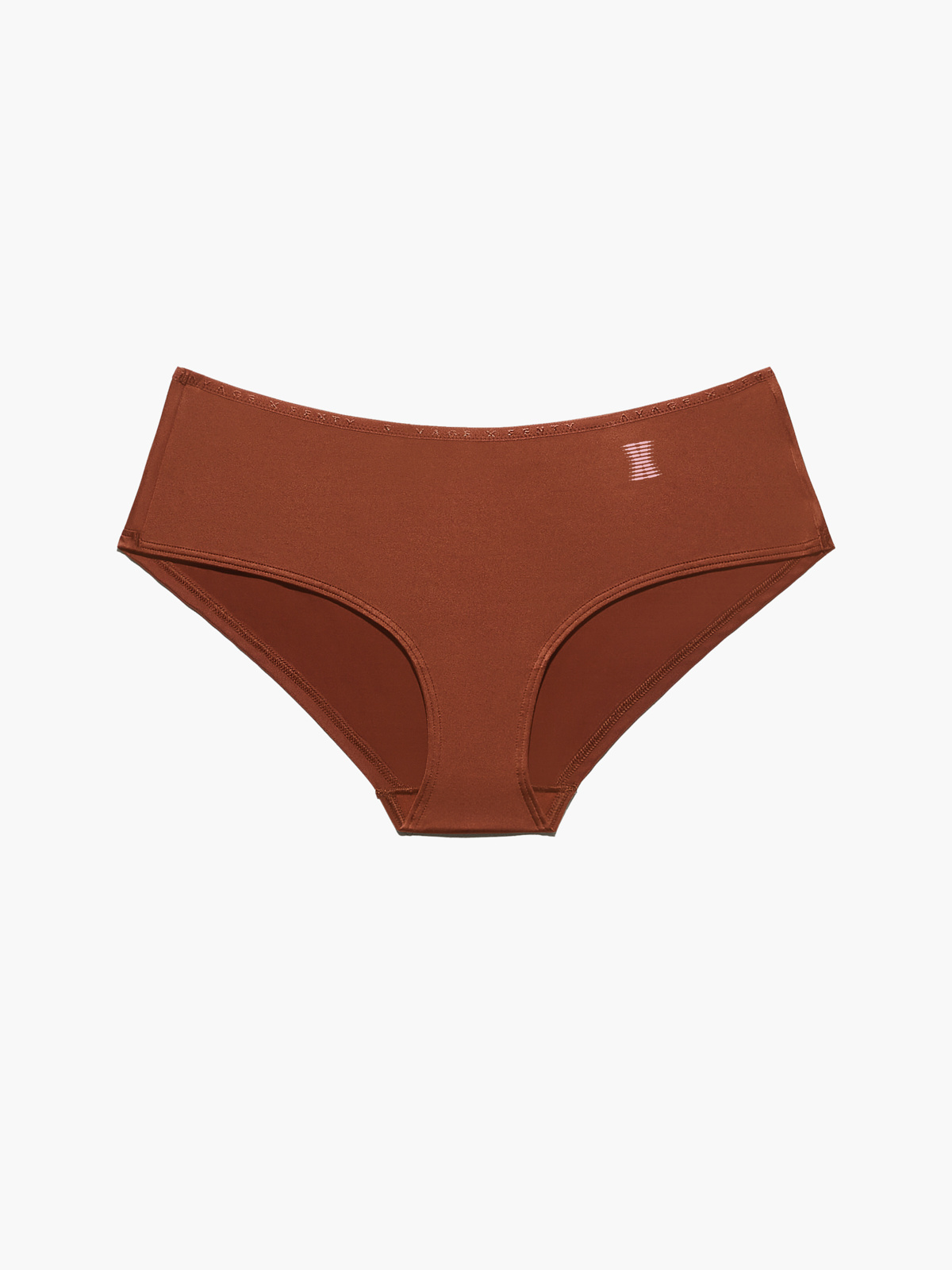 Core Microfiber Hipster Panty in Brown & Nude