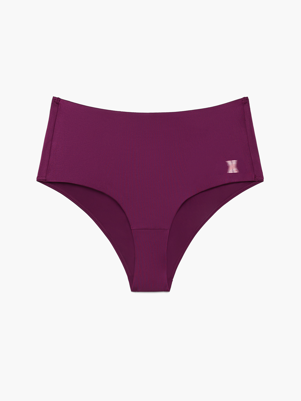 Core Microfiber Thong Panty in Purple