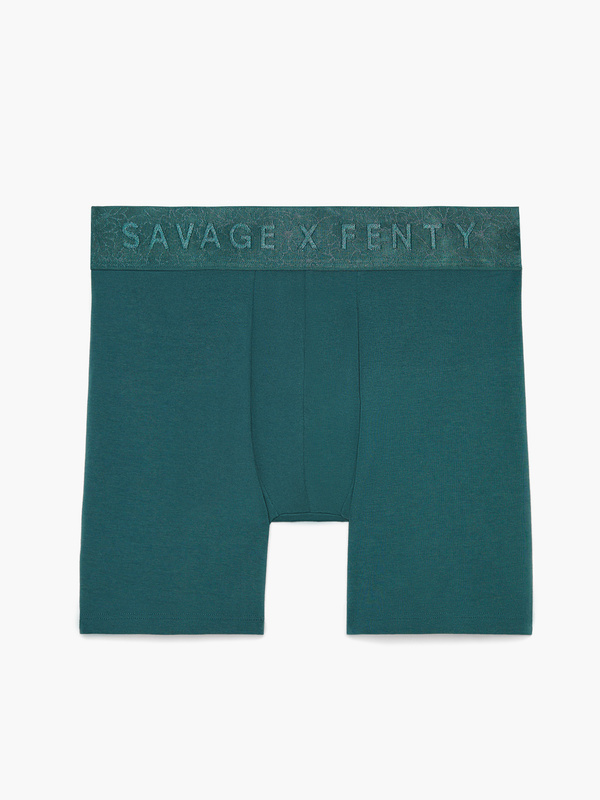 Globetrotter Boxer Briefs in Green | SAVAGE X FENTY UK United Kingdom