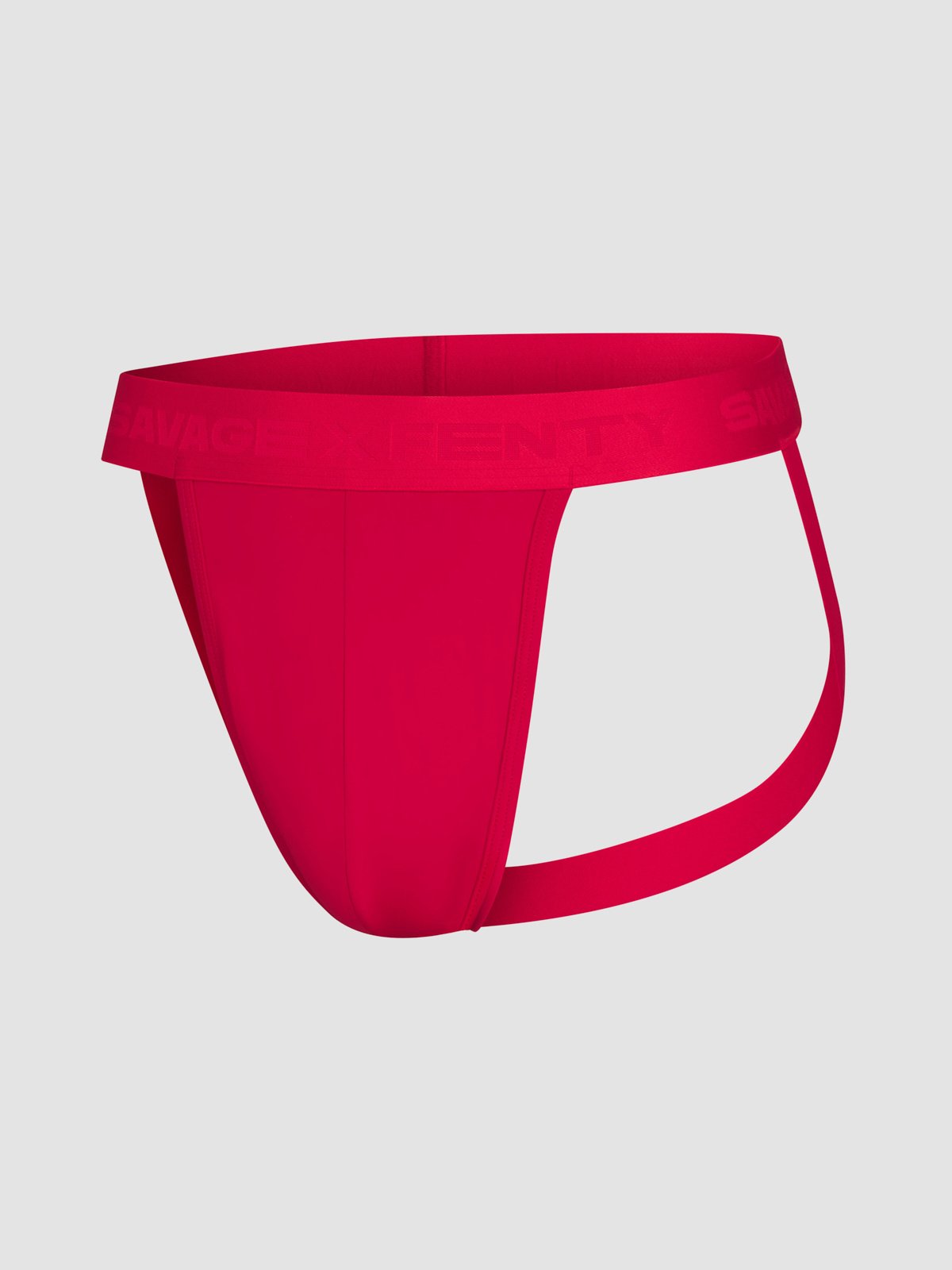 Shadow Fit Jock Strap in Red | SAVAGE X FENTY