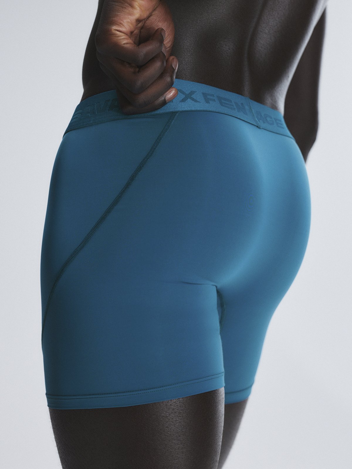 Shadow Fit Boxer Briefs in Blue | SAVAGE X FENTY