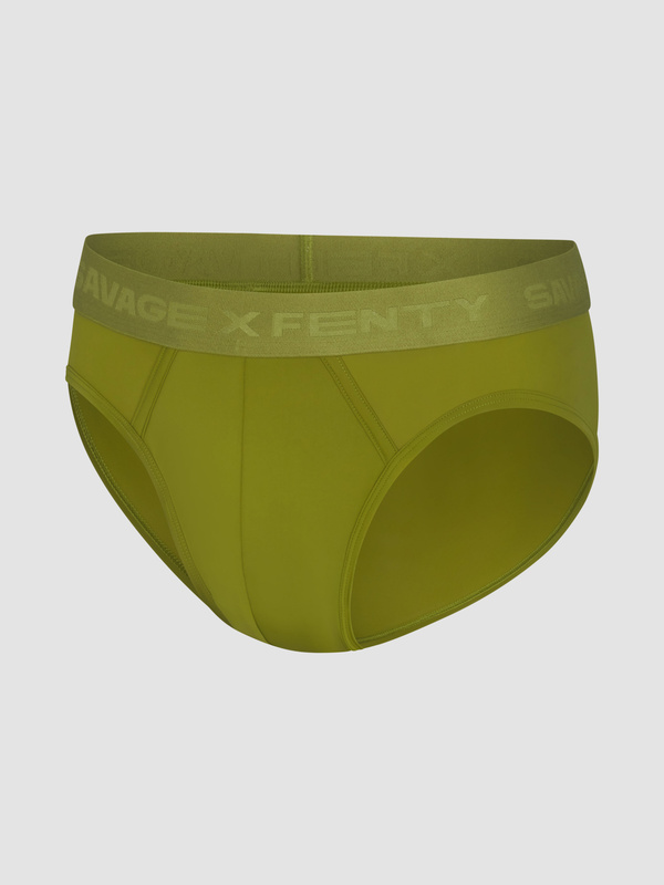 Shadow Fit Briefs in Green | SAVAGE X FENTY