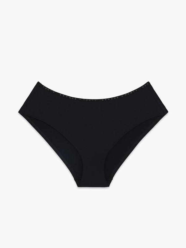 NEW Microfiber Hipster Panty in Black SAVAGE X FENTY UK United Kingdom