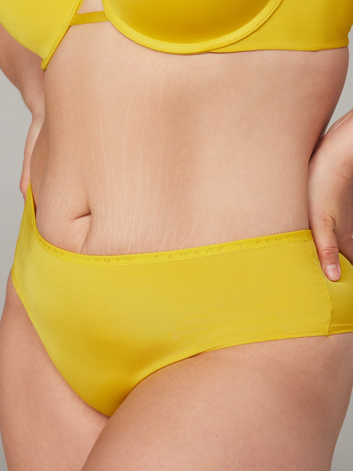 NEW Microfiber Hipster Panty in Gold & Yellow