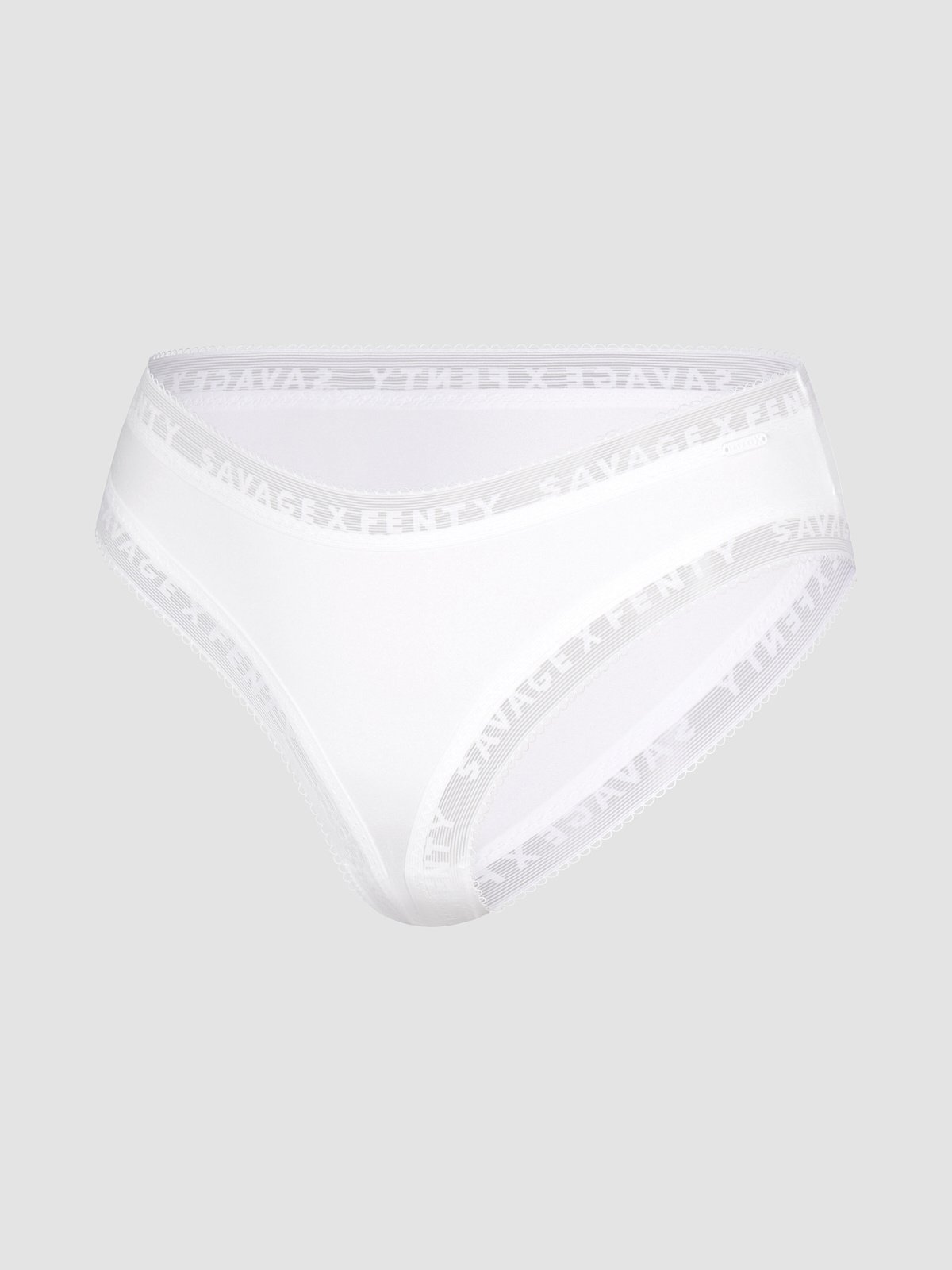 NEW Microfiber Logo-Trim Cheeky Panty