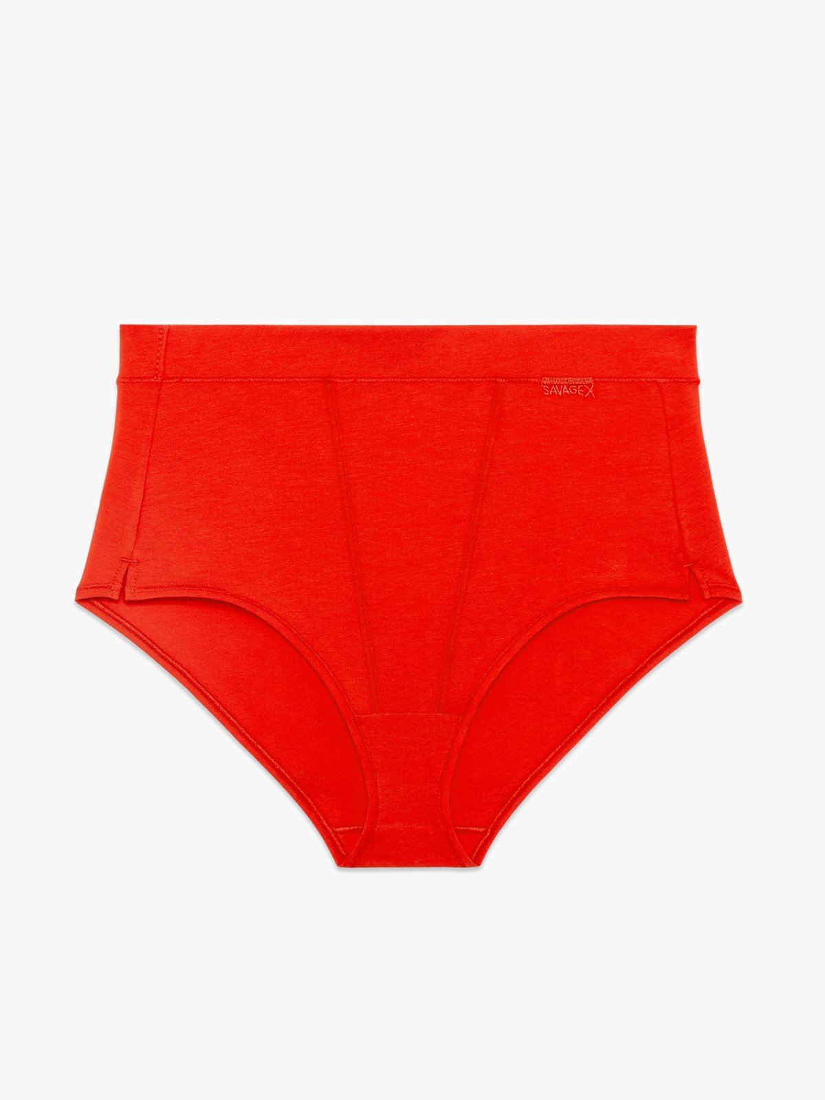 Cotton Essentials Boy Short Panty in Red | SAVAGE X FENTY