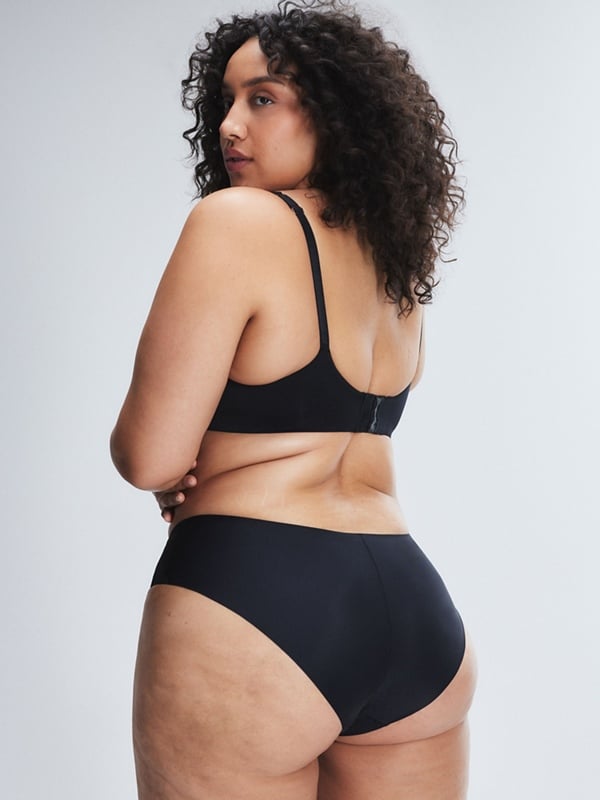 NEW Microfiber No-Show Hipster Panty