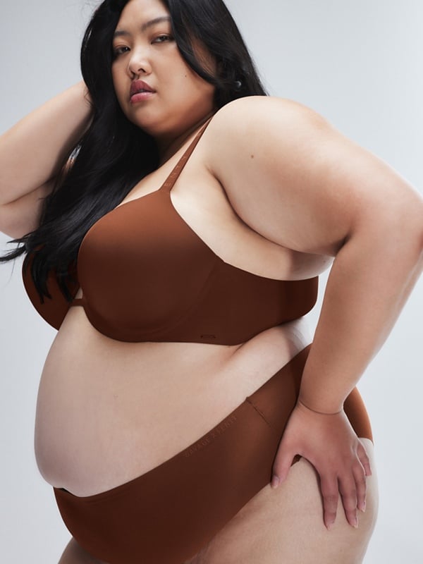 NEW Microfiber No-Show Hipster Panty