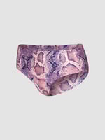 NEW Microfiber No-Show Thong Panty in Multi & Pink & Purple | SAVAGE X FENTY