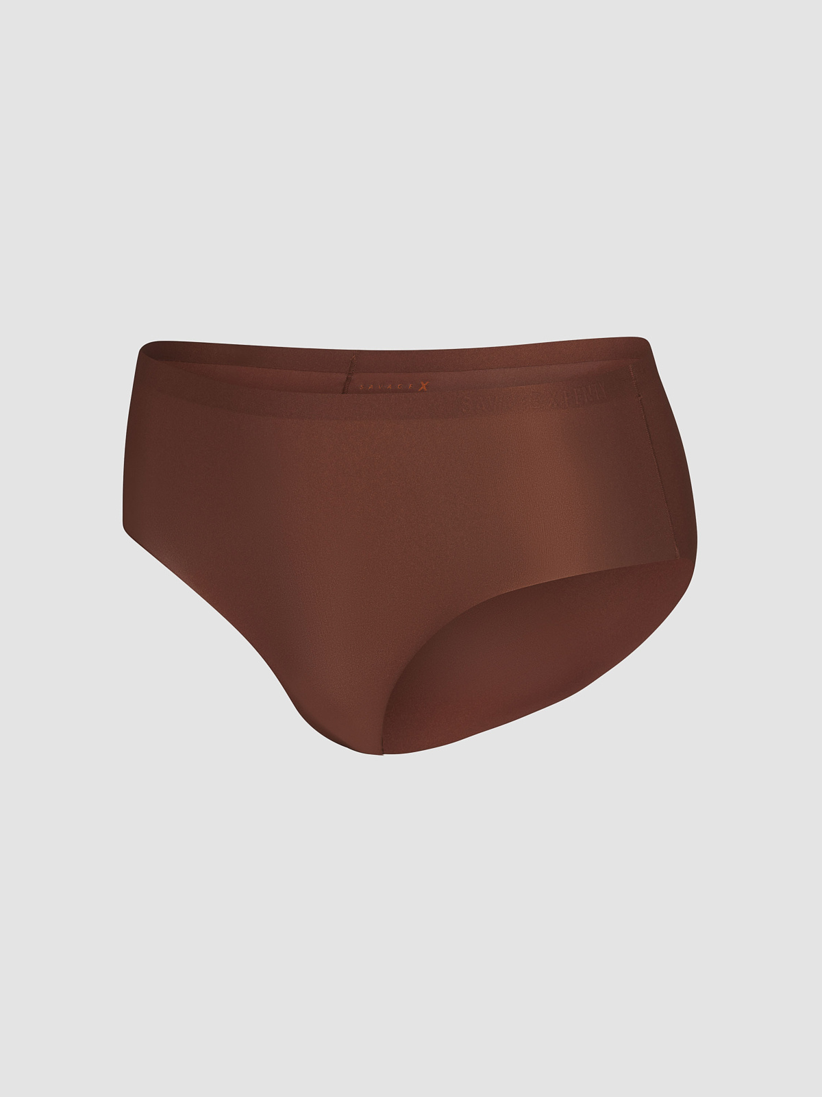NEW Microfiber No-Show Hipster Panty in Brown | SAVAGE X FENTY