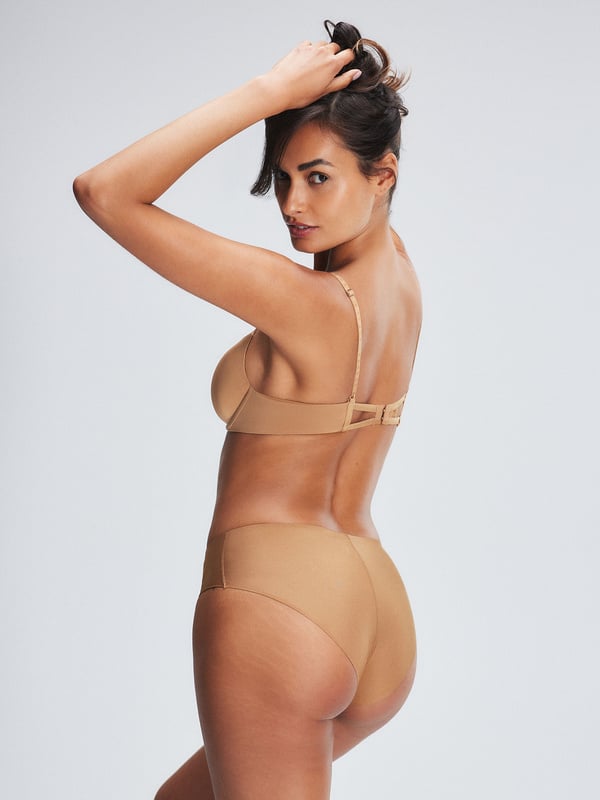 NEW Microfiber No-Show Hipster Panty