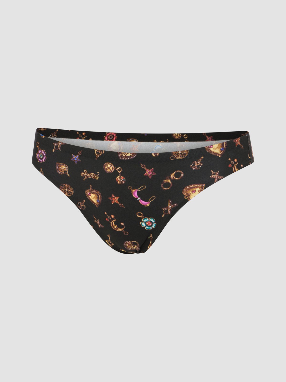 NEW Microfiber No-Show Thong Panty in Black | SAVAGE X FENTY