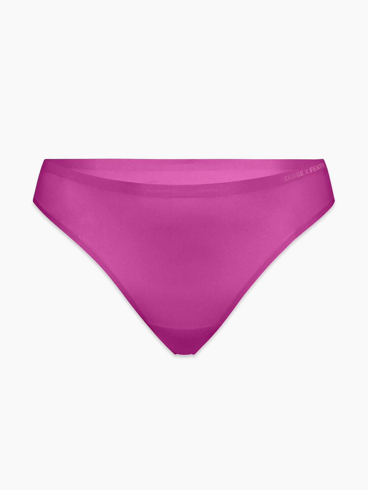 NEW Microfiber No-Show Thong Panty