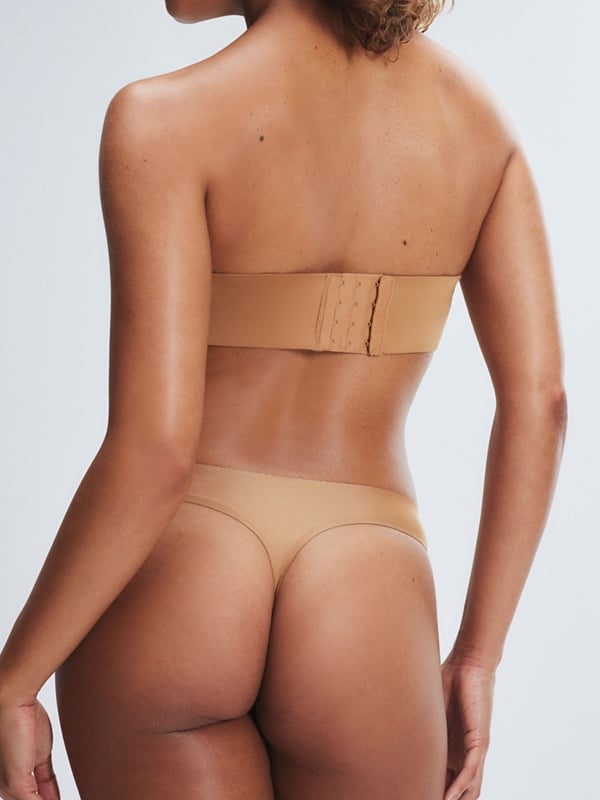 NEW Microfiber No-Show Thong Panty