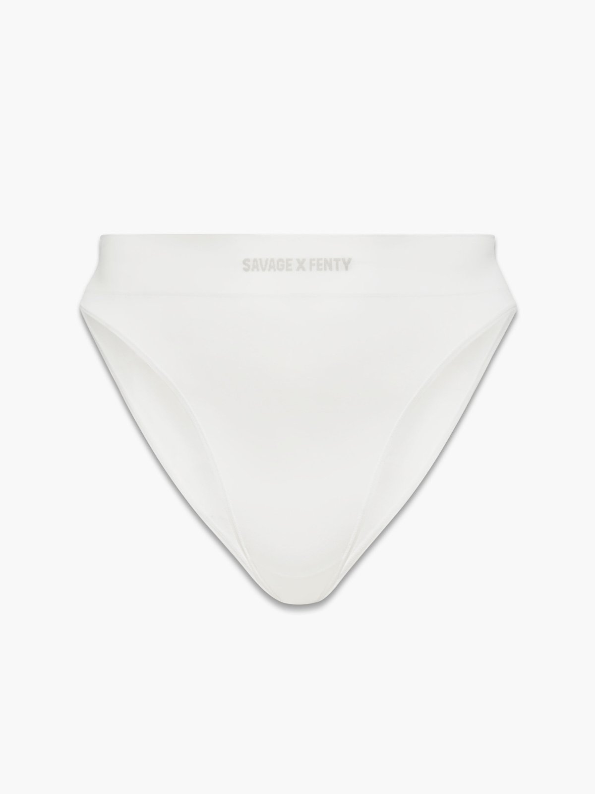 Seamless High-Waist Bikini Panty in White