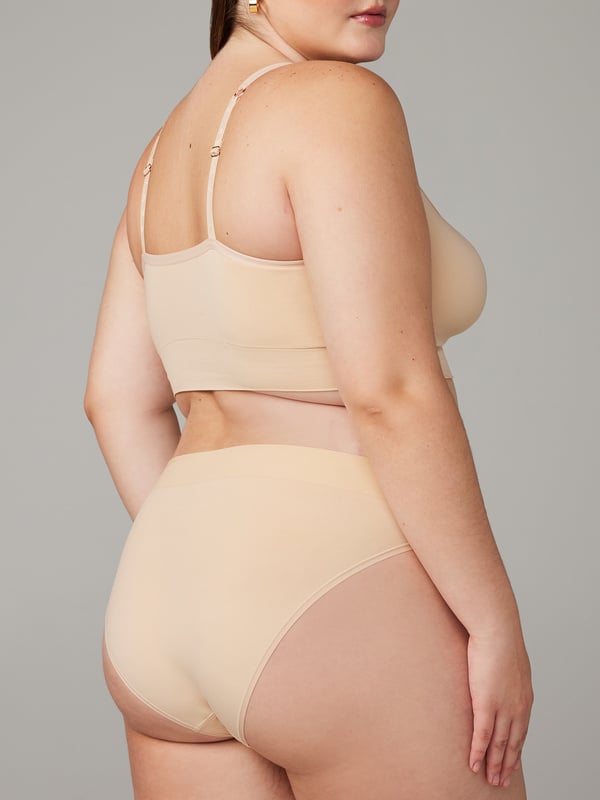 Seamless High-Waist Bikini Panty