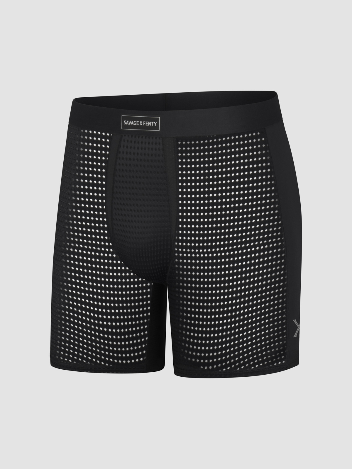 Savage X Performance Long Boxer Briefs in Black | SAVAGE X FENTY