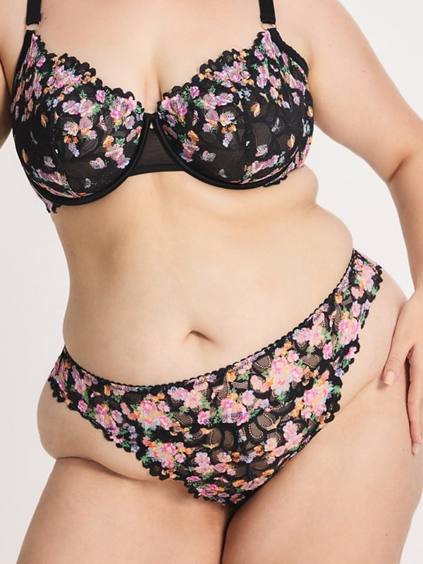 Savage Not Sorry Lace Thong Panty