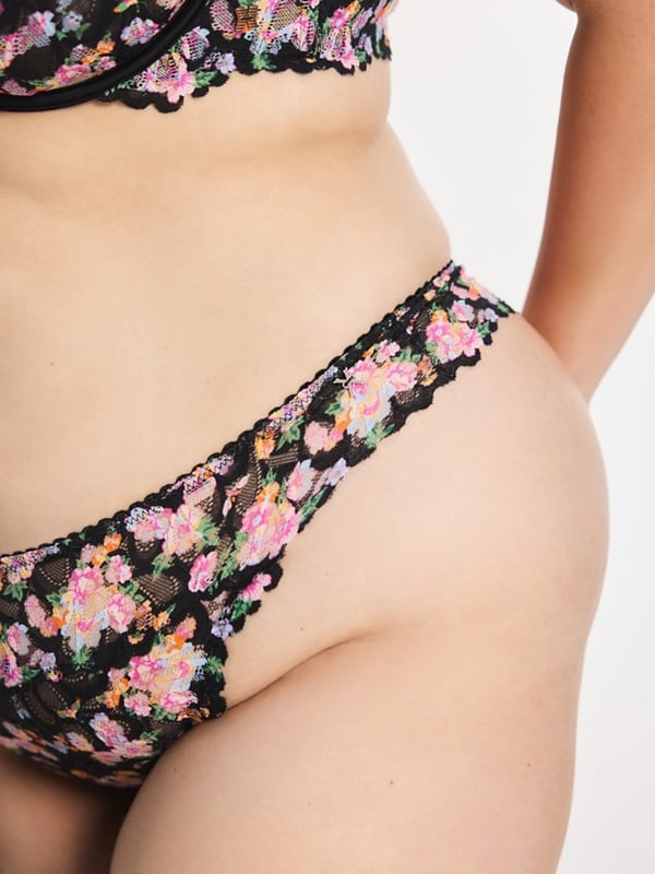 Savage Not Sorry Lace Thong Panty