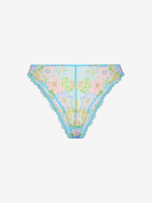 Mod Poppy Lace Brazilian Panty