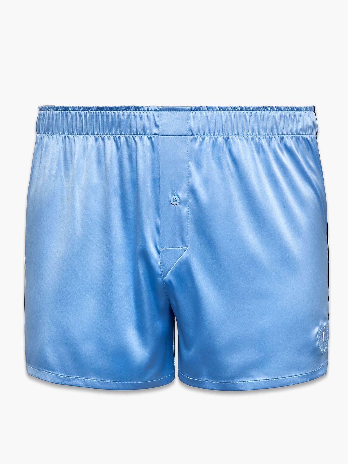 The Classics Satin Sleep Boxers in Blue | SAVAGE X FENTY UK United Kingdom