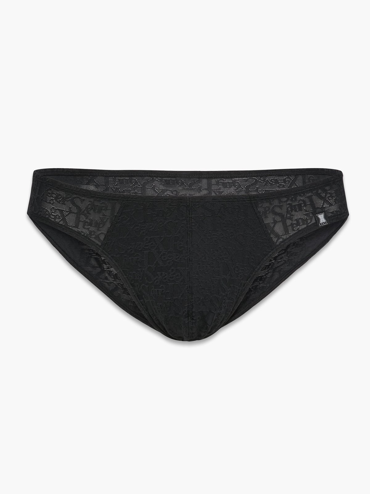 Signature Script Bikini Briefs in Black | SAVAGE X FENTY