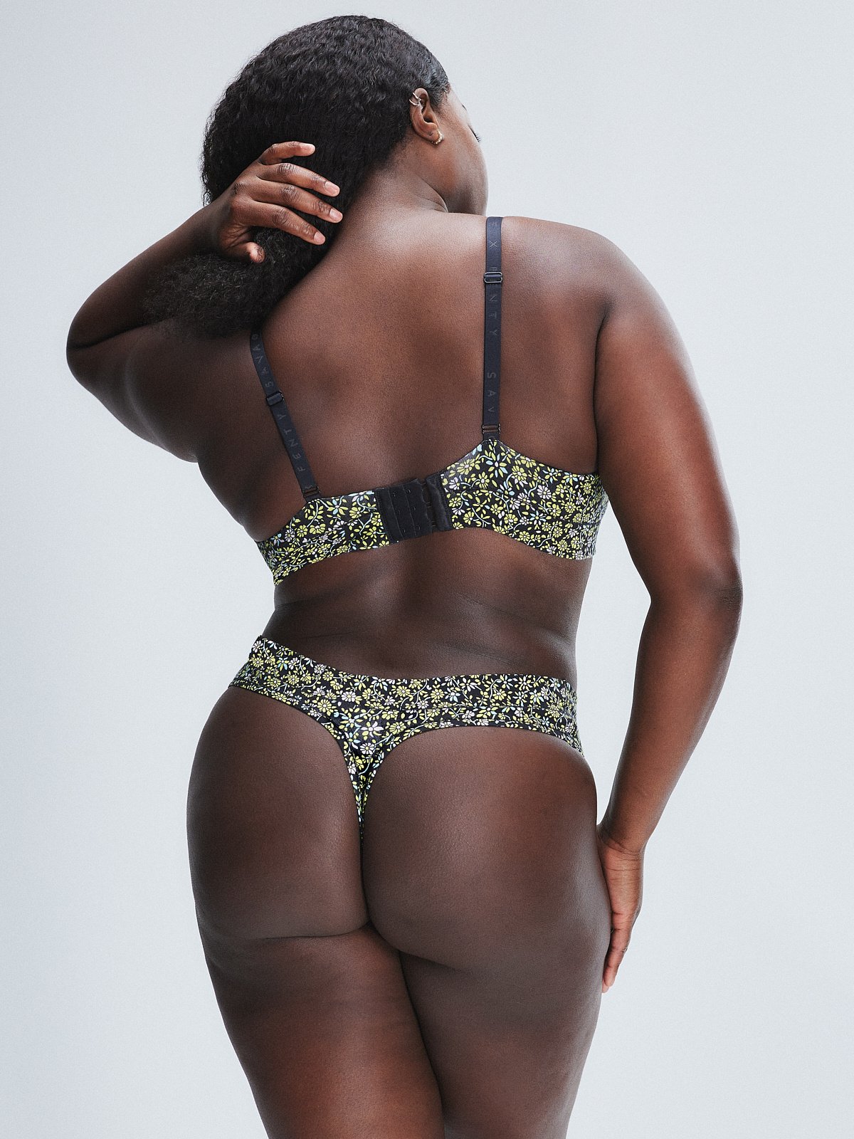 Cotton Essentials Thong Panty in Multi | SAVAGE X FENTY