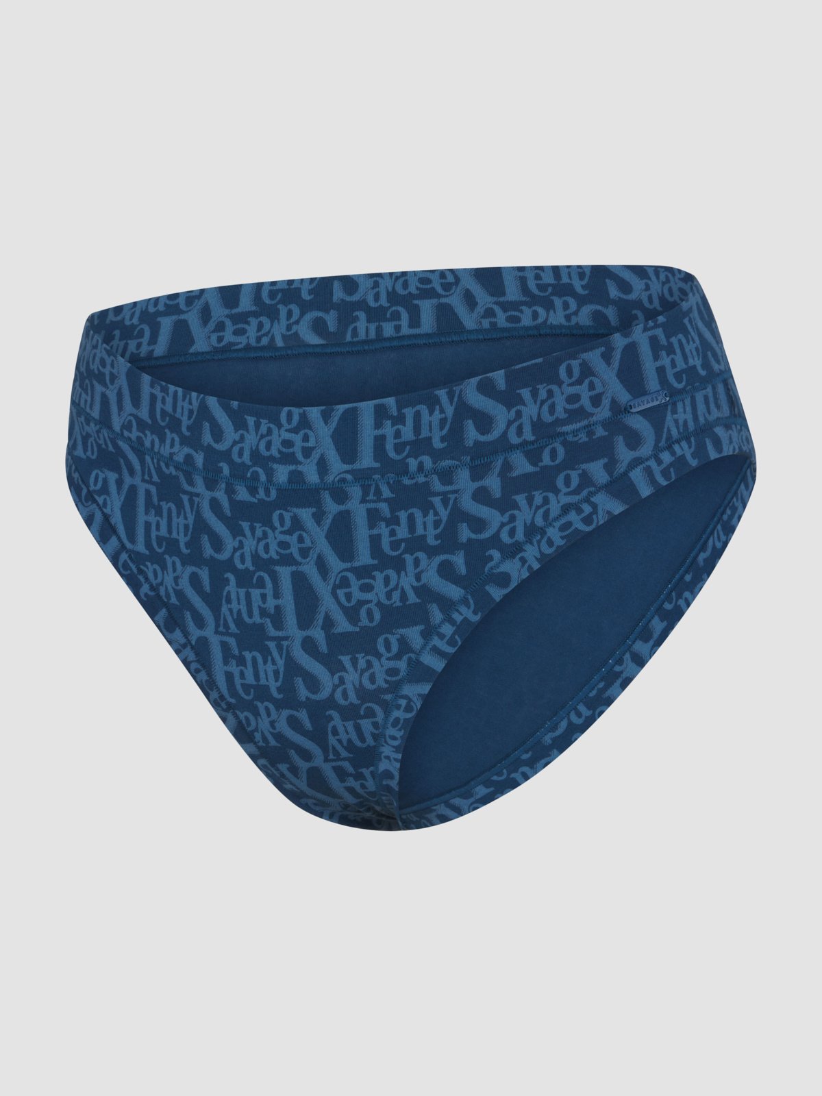 Cotton Essentials Cheeky Panty in Blue | SAVAGE X FENTY