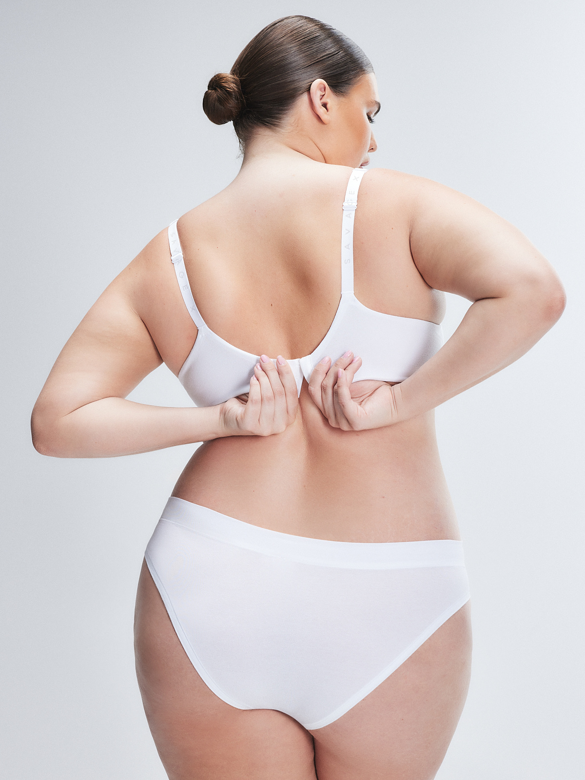 Cotton Essentials Cheeky Panty in White | SAVAGE X FENTY