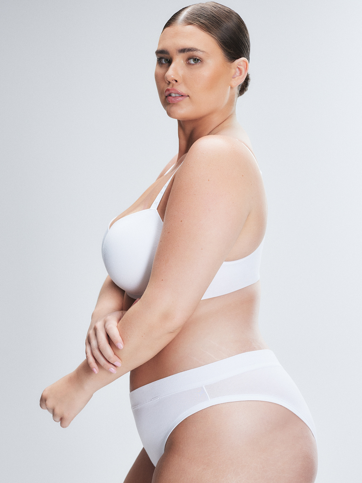 Cotton Essentials Cheeky Panty in White | SAVAGE X FENTY