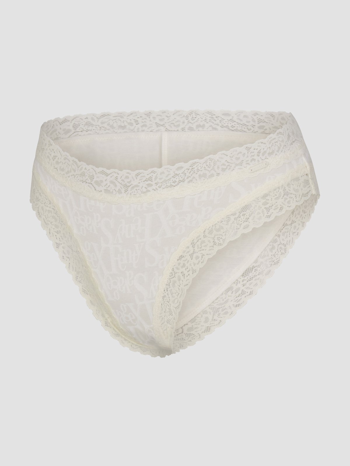 Cotton Essentials Lace-Trim Cheeky Panty in Nude | SAVAGE X FENTY